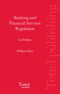 Cover: Banking and Financial Services Regulation - Tottel Publishing