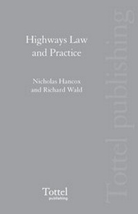 Abbildung von: Highways Law and Practice - Tottel Publishing