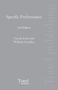 Cover: Specific Performance - Tottel Publishing