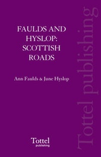 Abbildung von: Scottish Roads Law - Tottel Publishing