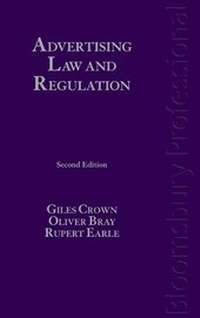 Enlarge image Cover: Advertising Law and Regulation - Bloomsbury Professional