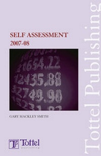 Enlarge image Cover: Self-Assessment 2007-2008 - Tottel Publishing