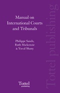 Cover: Manual on International Courts and Tribunals - Tottel Publishing