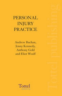 Enlarge image Cover: Personal Injury Practice - Tottel Publishing