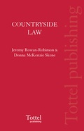 Cover: Countryside Law in Scotland - Tottel Publishing