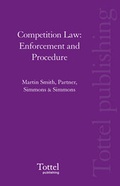Abbildung von: Competition Law - Tottel Publishing