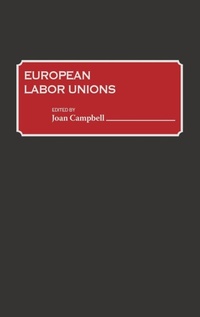 Abbildung von: European Labor Unions - Greenwood Press