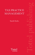 Cover: Tax Practice Management - Tottel Publishing