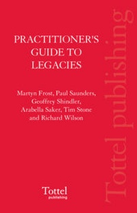 Enlarge image Cover: A Practitioner's Guide to Legacies - Tottel Publishing
