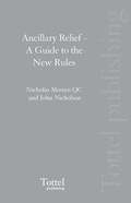 Bild: Ancillary Relief - Tottel Publishing
