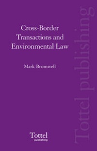 Bild: Cross-border Transactions and Environmental Law - Tottel Publishing