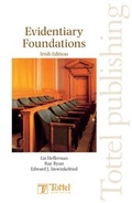 Cover: Evidentiary Foundations - Tottel Publishing