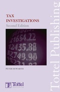 Cover: Tax Investigations - Tottel Publishing