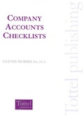 Cover: Company Accounts Checklists - Tottel Publishing