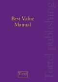 Cover: Efficiency and Best Value Manual - Bloomsbury Professional