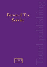 Enlarge image Cover: Personal Tax Service - Tottel Publishing