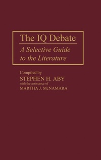 Enlarge image Cover: The IQ Debate - Greenwood Press