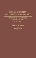 Cover: Social Security and Individual Equity - Praeger Publishers Inc