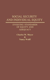 Enlarge image Cover: Social Security and Individual Equity - Praeger Publishers Inc