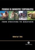 Cover: Feeding in Domestic Vertebrates - CABI Publishing