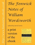 Cover: The Fenwick Notes of William Wordsworth - Humanities - Ebooks.co.uk