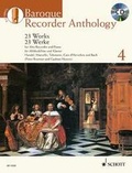 Cover: Baroque Recorder Anthology Vol. 4 - Schott Music Ltd