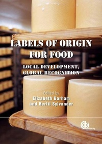 Enlarge image Cover: Labels of Origin for Food - CABI Publishing