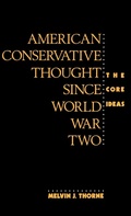 Cover: American Conservative Thought Since World War II - Praeger Publishers Inc
