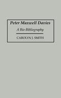 Cover: Peter Maxwell Davies - Greenwood Press
