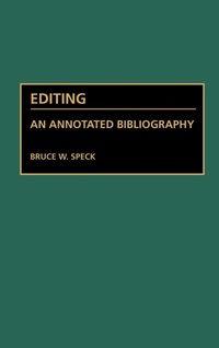 Enlarge image Cover: Editing - Greenwood Press
