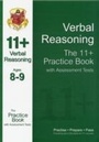 Cover: 11+ Verbal Reasoning Practice Book with Assessment Tests Ages 8-9 (for GL & Other Test Providers) - Coordination Group Publications Ltd (CGP)