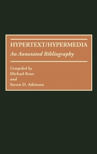 Enlarge image Cover: Hypertext/Hypermedia - Greenwood Press
