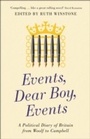Cover: Events, Dear Boy, Events - Profile Books Ltd