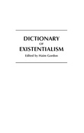 Cover: Dictionary of Existentialism - Greenwood Press