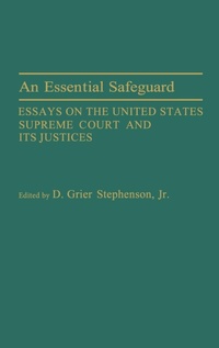Enlarge image Cover: An Essential Safeguard - Praeger Publishers Inc