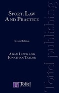 Cover: Sport - Tottel Publishing