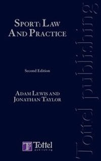 Enlarge image Cover: Sport - Tottel Publishing