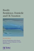 Cover: Booth - Residence, Domicile and UK Taxation - Tottel Publishing