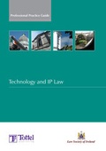 Cover: Technology and IP Law - Tottel Publishing