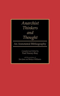 Abbildung von: Anarchist Thinkers and Thought - Greenwood Press