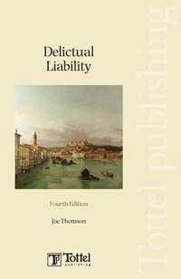 Enlarge image Cover: Delictual Liability - Tottel Publishing
