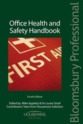 Cover: Office Health and Safety Handbook - Bloomsbury Professional