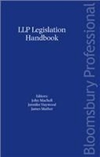 Enlarge image Cover: LLP Legislation Handbook 2009 - Bloomsbury Professional