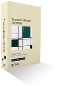 Cover: Core Tax Annual: Trusts and Estates 2009/10 2009/10 - Bloomsbury Professional