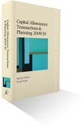 Cover: Capital Allowances: Transactions and Planning 2009/10 2009/10 - Bloomsbury Professional