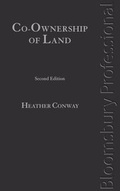 Cover: Co-ownership of Land - Bloomsbury Professional