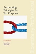 Cover: Accounting Principles for Tax Purposes - Tottel Publishing