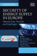 Cover: Security of Energy Supply in Europe - Edward Elgar Publishing