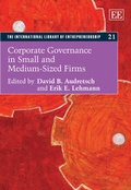 Cover: Corporate Governance in Small and Medium-sized Firms - Edward Elgar Publishing
