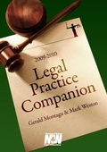 Cover: Legal Practice Companion 2009-2010 - Tottel Publishing